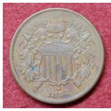 1864 Two Cent Piece