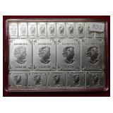 2018 Canada .9999 2oz CombiBar Bullion