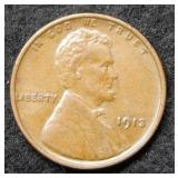 1913 Lincoln Wheat Cent