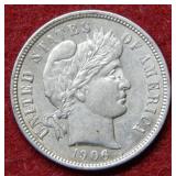 1906 Barber Silver Dime