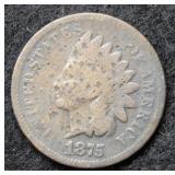 1875 Indian Head Cent