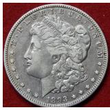 1893 O Morgan Silver Dollar Coin