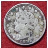 1886 Liberty Head Nickel
