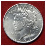 1926 D Peace Silver Dollar Coin