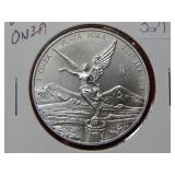 2017 Mexico Onza .999 1oz Bullion