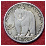 1936 S California Bay Bridge Silver Comm Half
