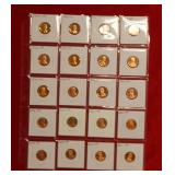 (20) Proof Lincoln Cents Back to 1957