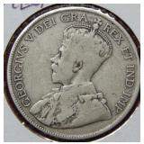 1918 Canada/Newfoundland Silver Half