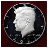 2021 S Silver Proof Kennedy Half
