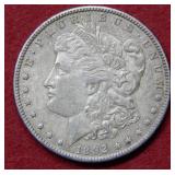 1892 O Morgan Silver Dollar Coin