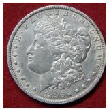 1896 O Morgan Silver Dollar Coin