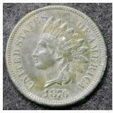 1876 Indian Head Cent