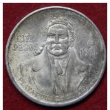 1978 Mexico Cien Silver Pesos Coin
