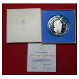 1974 Panama Silver 20 Balboa Coin -