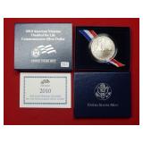 2010 Veterans Disabled for Life UNC Silver Dollar