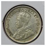 1920 Canada Silver Dime