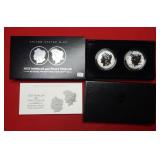 2023 Morgan and Peace Silver Dollar REV Proof Set