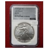 2019 Silver Eagle 1oz NGC MS70 - early releases