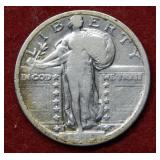 1919 Standing Liberty Silver Quarter