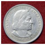 1893 Columbian Expo Silver Comm Half