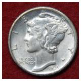 1936 D Mercury Silver Dime