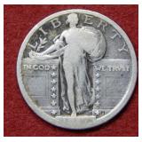 1917 Standing Liberty Silver Quarter Type II