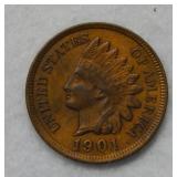 1901 Indian Head Cent