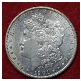 1901 S Morgan Silver Dollar ***