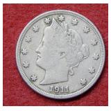 1911 Liberty Head Nickel