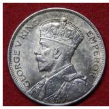1932 Rhodesia Silver Half Crown