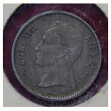 1924 Bolivia Silver Coin