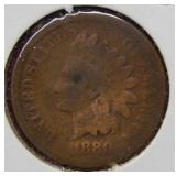 1880 Indian Head Cent