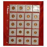 (20) Proof Lincoln Cents back to 1957