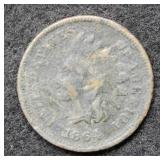 1864 Indian Head Cent Bronze