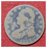 1833 Bust Silver Half Dollar