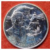 1995 Canada Sailing Ship Sterling Silver Comm