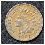 1901 Indian Head Cent