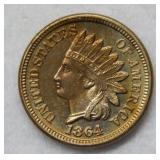1864 Copper Nickel Indian Head Cent