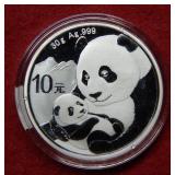 2019 China Panda 30g .999 Bullion