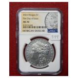 2023 Morgan Silver Dollar NGC MS70 first day