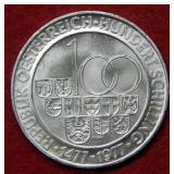 1977 Austria Silver Commemorative