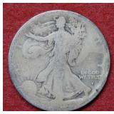 1916 S Walking Liberty Silver Half