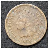 1868 Indian Head Cent