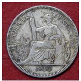 1900 France Indo-China Silver Coin