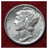 1935 Mercury Silver Dime