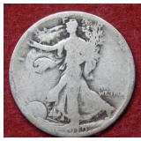 1919 Walking Liberty Silver Half