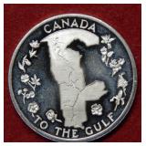 1970 Canada Silver Comm- MS River Parkway