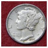 1926 Mercury Silver Dime