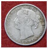 1872 Newfoundland Twenty Cent Piece