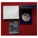 1999 Colorized Silver Eagle 1oz